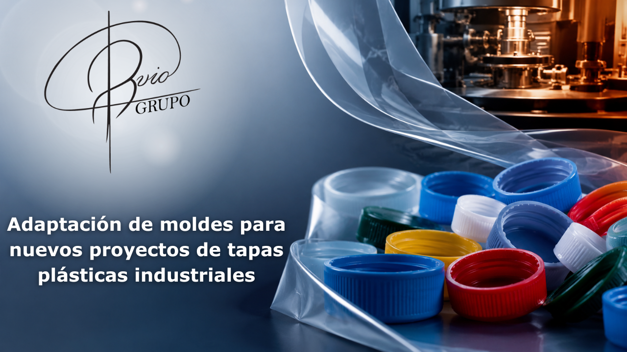 Adaptación de moldes para nuevos proyectos de tapas plásticas industriales